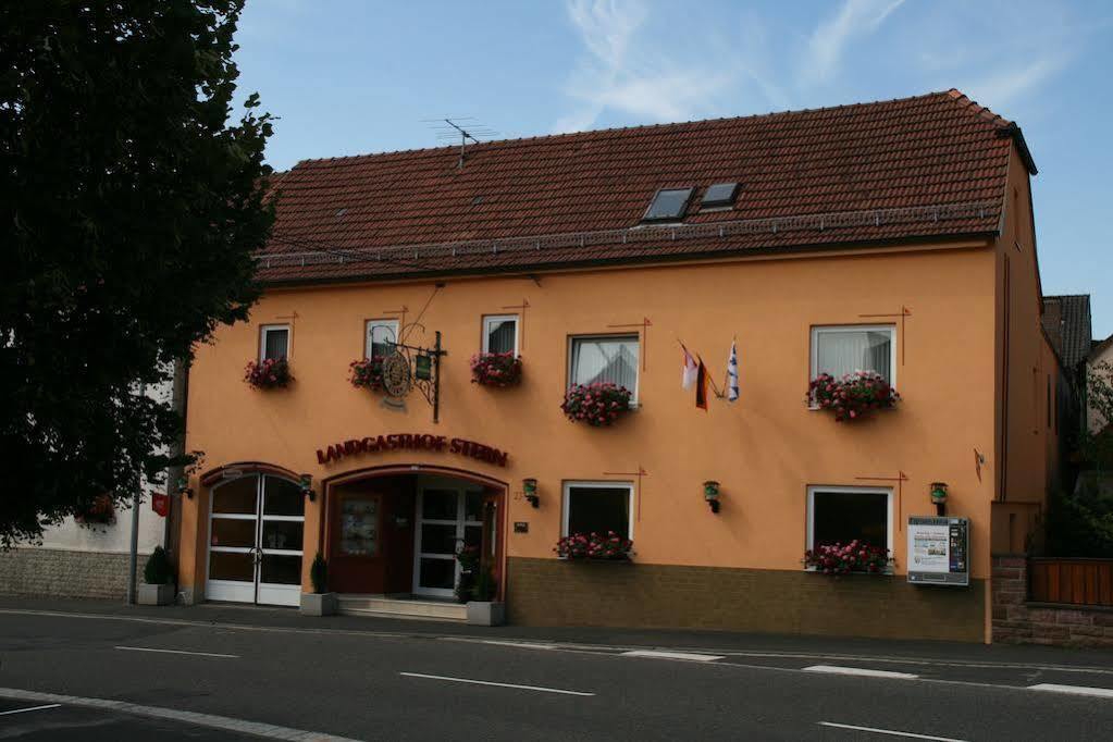 Landgasthof Zum Stern Hammelburg Exterior foto